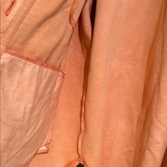 Free People Ruby Shacket in Scarlet Ibis Sz L Brand New - Picture 9 of 10